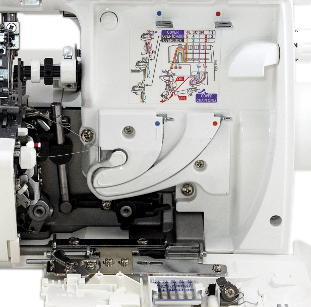 JUKI MO-735 OVERLOCK & COVERSTITCH