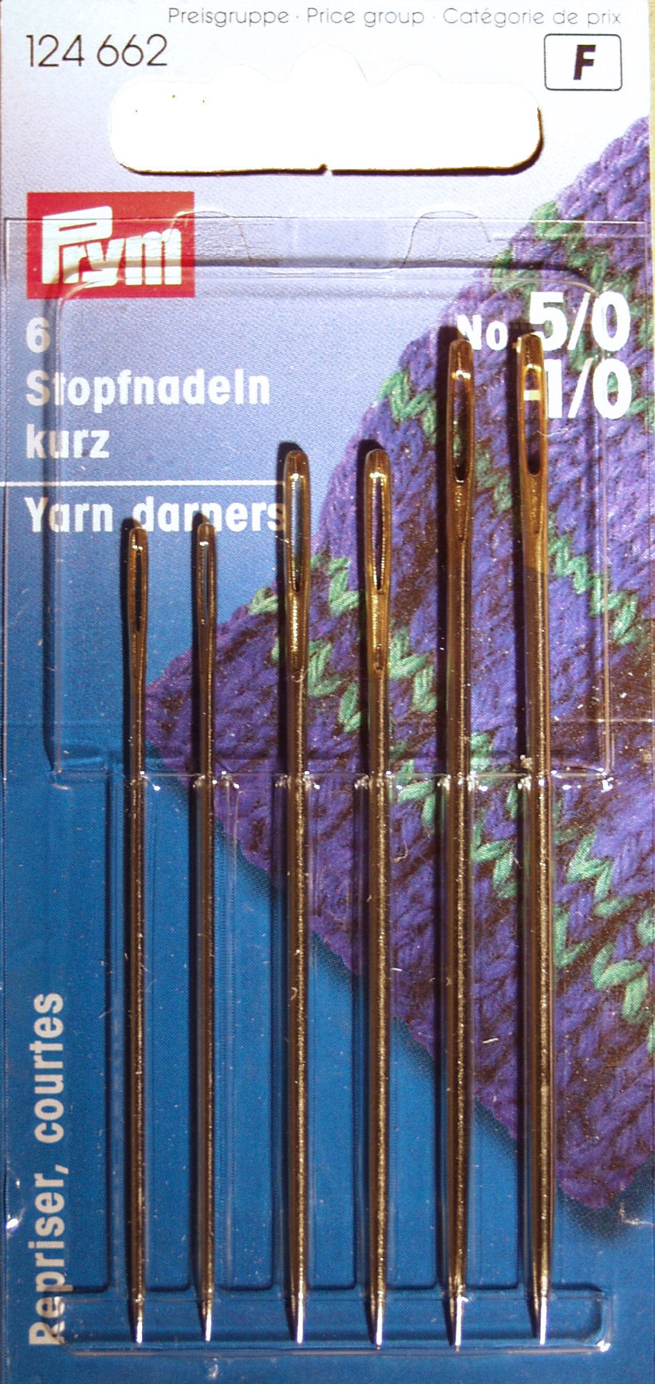 Stoppnålar Korta 5/0, 1/0