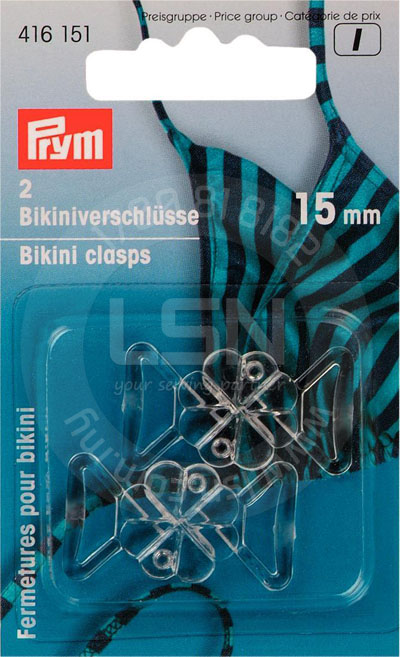 PRYM Bikinispännen 15mm