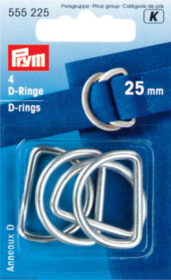 PRYM D-RINGAR 30MM