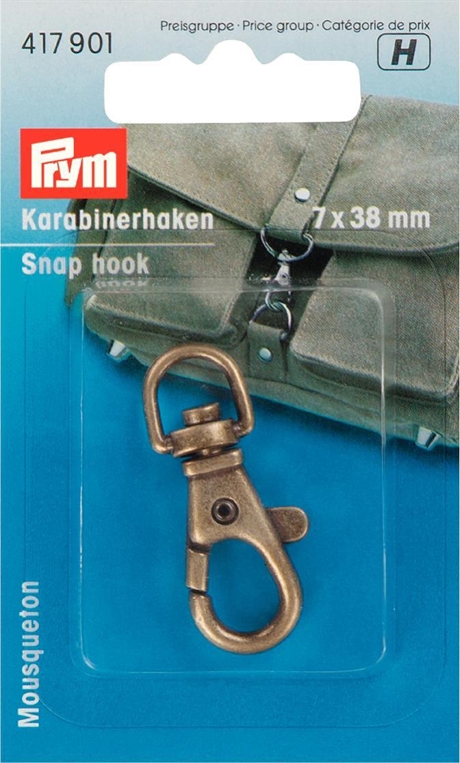 PRYM Karbinhake liten 7x38 mm Brons