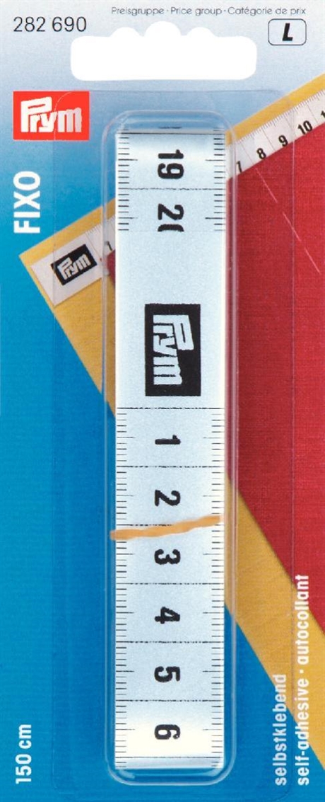 Självhäftande måttband 150 cm