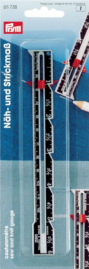 Sömnadsmått i metall