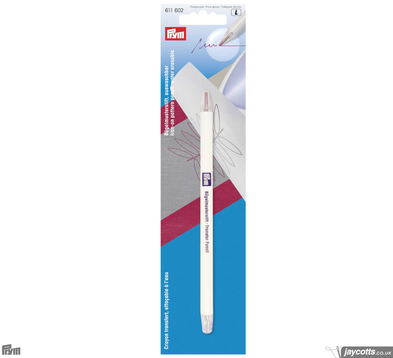 Markeringspenna, Röd, Fösvinner vid första tvätten