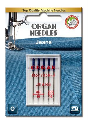 Jeansnål, 5-pack
