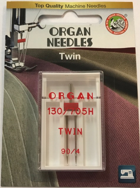 Tvillingnål 4,0 mm. Grovlek 90