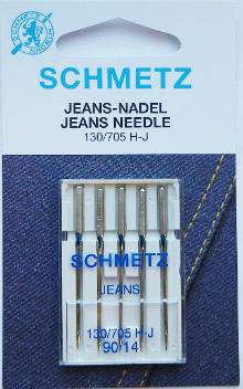 Jeansnål, 90. 5-pack