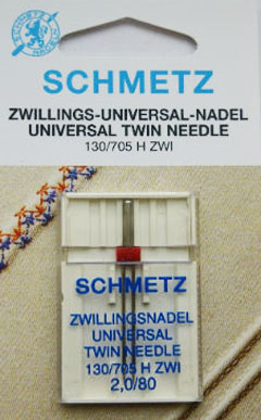 Tvillingnål Universal 2mm. Grovlek 80