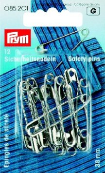 Säkerhetsnålar. 38mm.