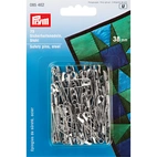 PRYM - Safety pins 38mm SILVER