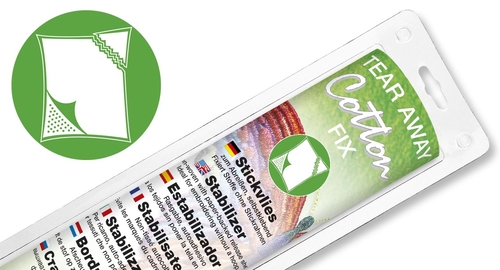 Madeira Interlining Cotton Fix - Tearable - White