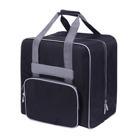 BabySnap Overlocks väska XL SVART/BLACK (44x37x41 cm)
