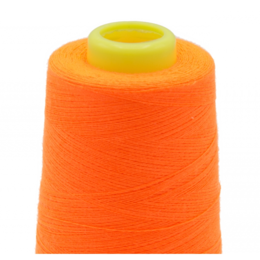 Overlock tråd Zahra, 4st - Neon orange