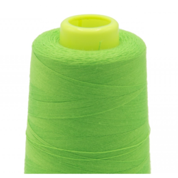 Overlock tråd Zahra, 4st - Neon grön