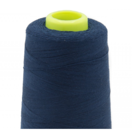Overlock tråd Zahra, 4st - Navy