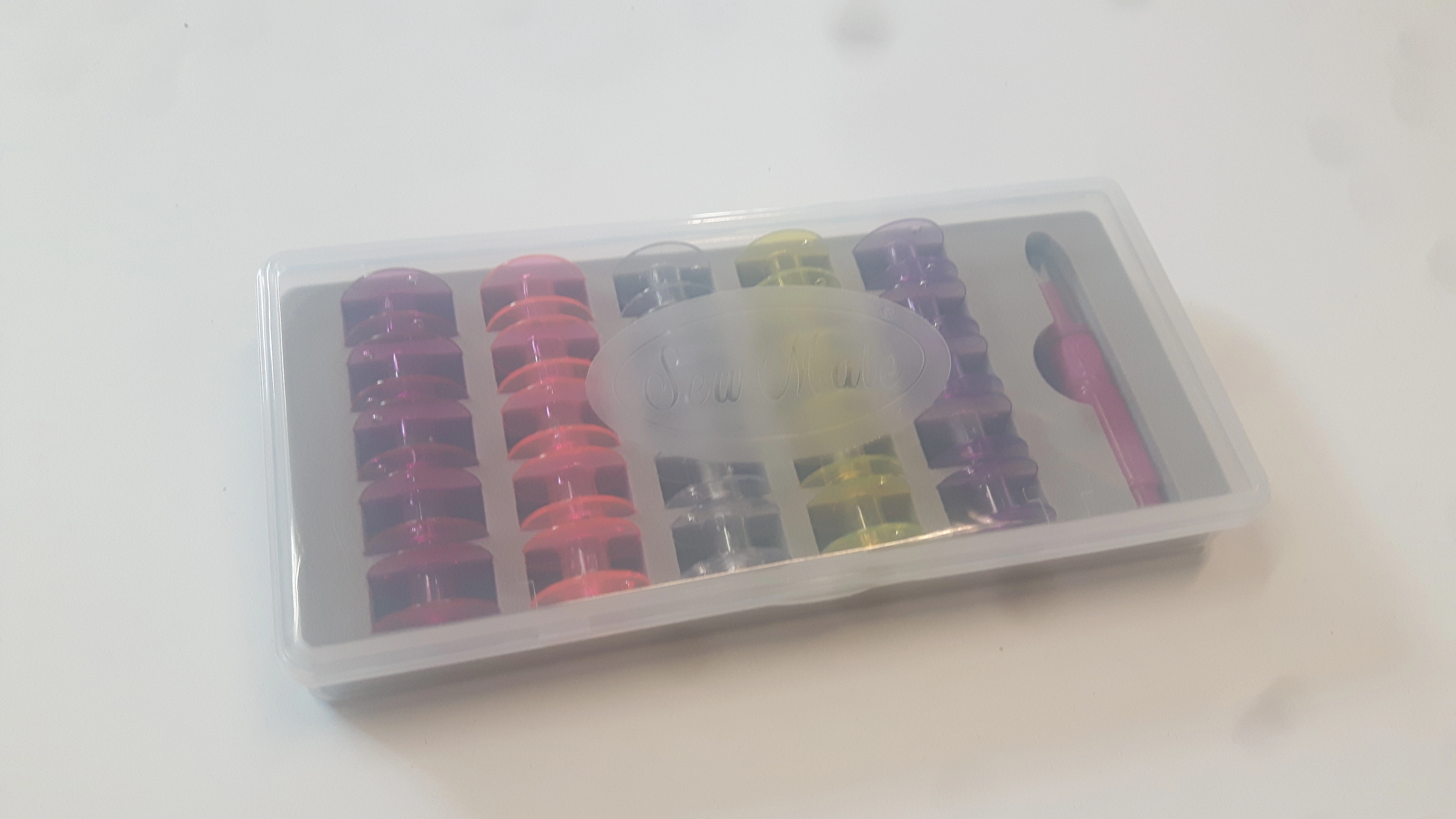 Spole Plast, CB 25-pack med nålträdare