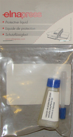 Skyddsvätska till elnapress